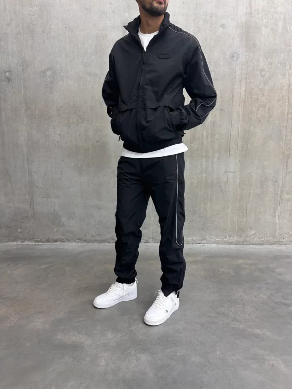 Icon Track Jacket - Black - Image 3