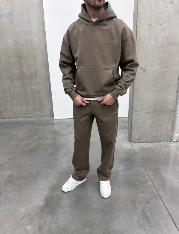 Puff Joggers - Brown - Image 3