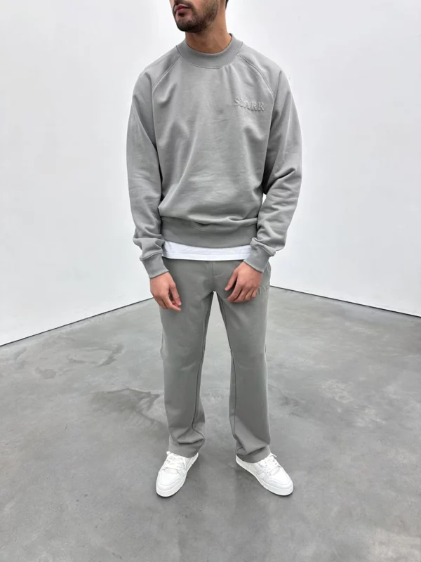 Puff Sweatshirt - Dove Grey - Image 3