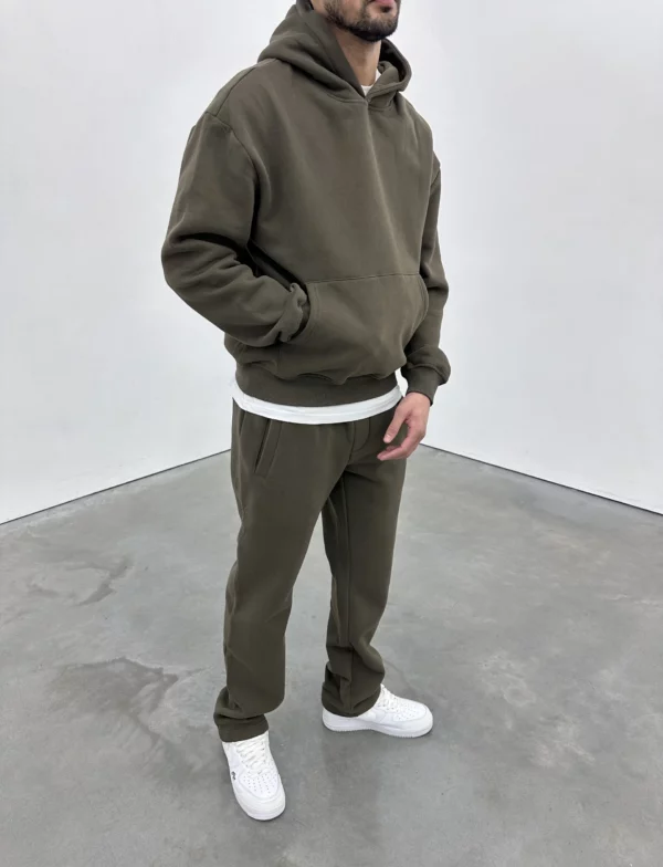 Essential Joggers - Khaki - Image 3