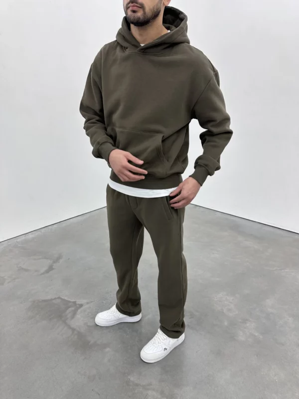 Essential Joggers - Khaki - Image 2