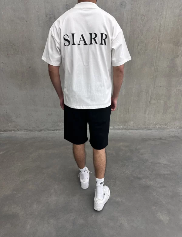 Puff Tee - White/Black - Image 3
