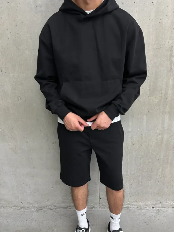 Essential Luxe Shorts - Black - Image 5