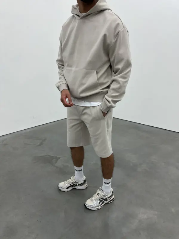 Essential Luxe Shorts - Cream - Image 5